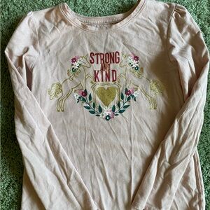 Girls long sleeve tee 🦄